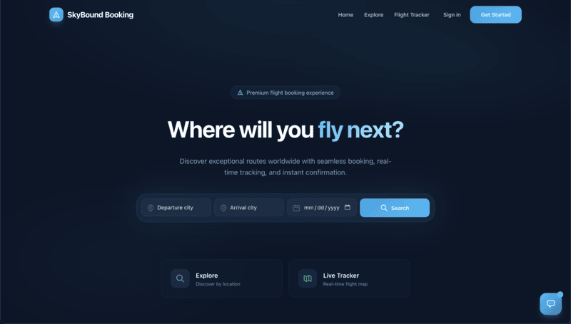 Skybound Flight Booking System